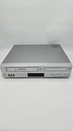 Vtg Polaroid DVC-2000 VCR & DVD 4 Head Hi Fi Combo VHS NO REMOTE Good condition