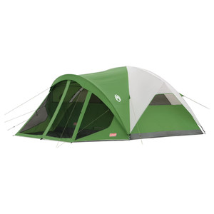 Coleman Evanston 6-Person Screened Dome Camping Tent with Screen Room- BRAND NEW