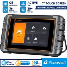 Full System Foxwell NT809 OBD2 Scanner BiDirectional Diagnostic ABS SRS SAS TPMS