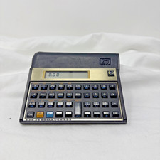 Hewlett Packard HP 12C Vintage Financial Calculator with Case - Tested w/ Case