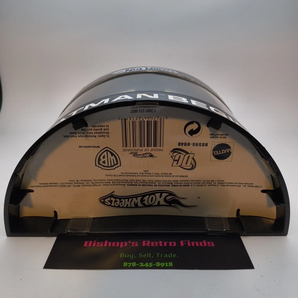 Limited Edition Hot Wheels Batman Begins 2 Car Set 2005 RARE Brand New Sealed - Image 4 of 4