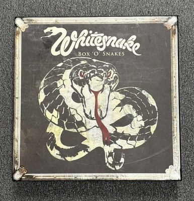 Whitesnake Box O Snakes The Sunburst Years 1978-1982 Box Set W/ DVD Vinyl Book