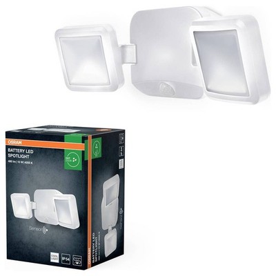 OSRAM HOMELIGHTING Battery LED Spotlight Sensor 10W 4000K IP54 White