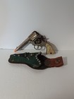 J&E Stevens "The Sheriff" Cast Iron Cap Gun with Holster for Parts or Repair  — photo 2