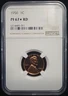 1956 Proof Lincoln Wheat Cent Penny 1C NGC PF67☆ RD | GEM++ Brilliant PR67 STAR