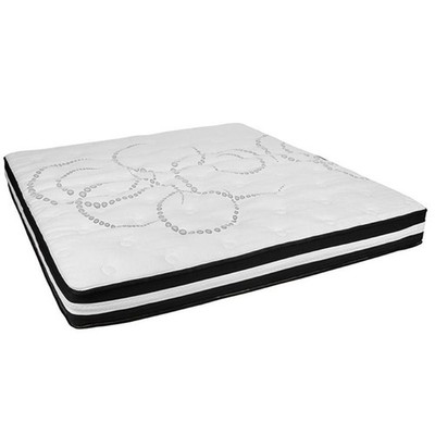 Flash Furniture Capri Comfortable Sleep 10'' King Hybrid Pocket Spring Mattress
