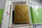 4 OZ MICKEY MANTLE BRONZE MINT CARD BAR 1992 MARVEL RARE COA SHARP M5A