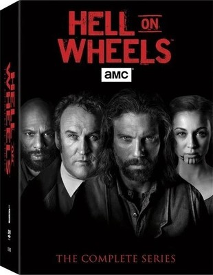 Hell on Wheels: The Complete Series Seasons 1-5 (DVD) Free Shipping / Sealed New