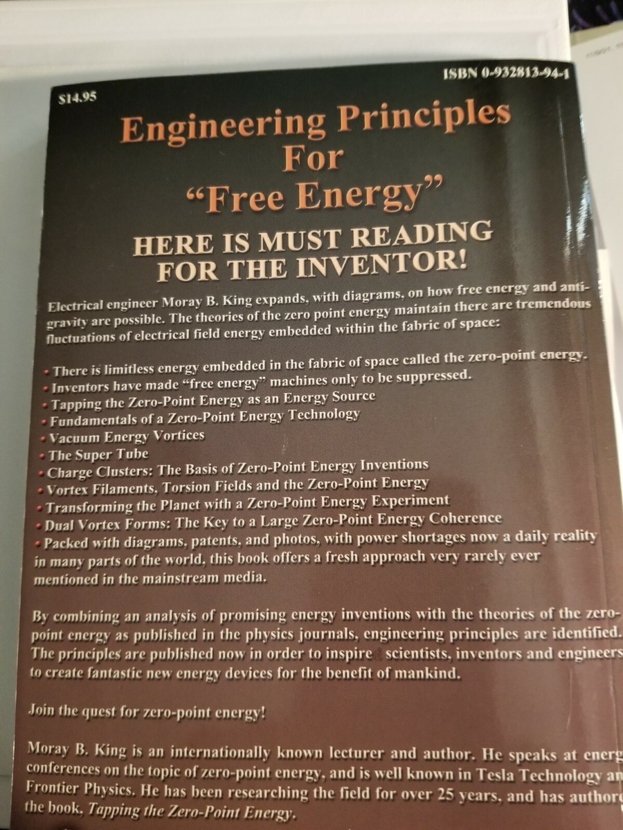 Quest for Zero Point Energy Free Energy Paperback engineering 