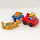 Vintage Fisher Price Little People LIL' FARMER'S MARKET 100% Complete