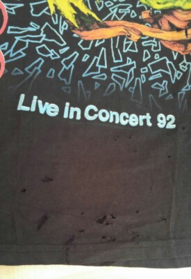 Metallica Vintage Shirt 1992 Tour Concert Pushead Sad But Metallica Vintage Shirt 1992 Tour Concert Pushead Sad But
