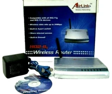 AirLink Wireless Router Networking AR315W + Add-On Adapter Card AWL3025
