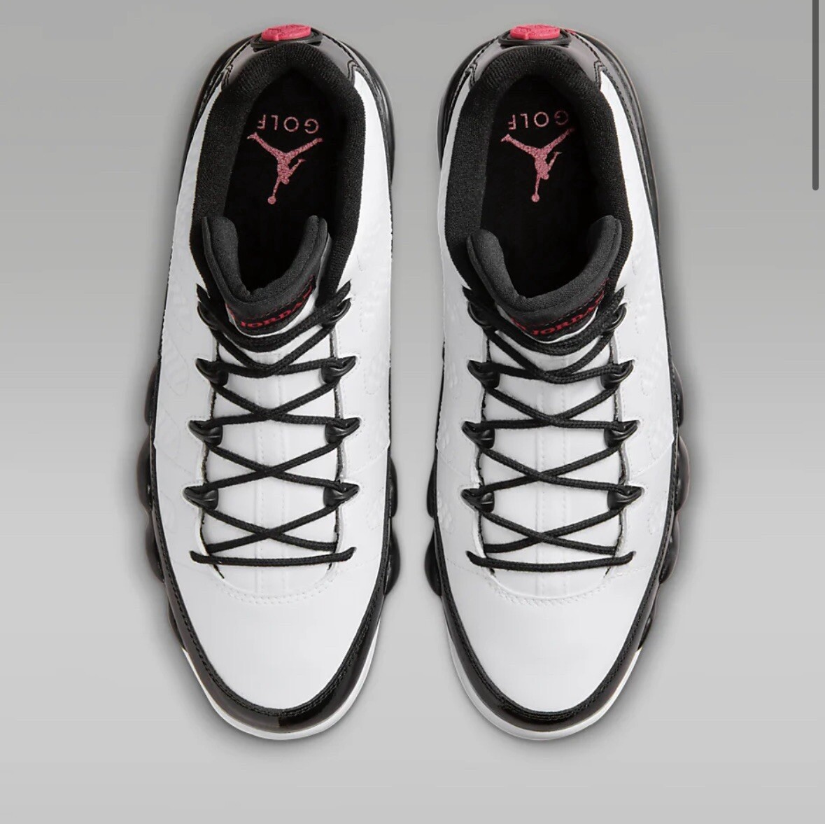 Size 13 - Air Jordan 9 Golf Low White Black True Red for sale