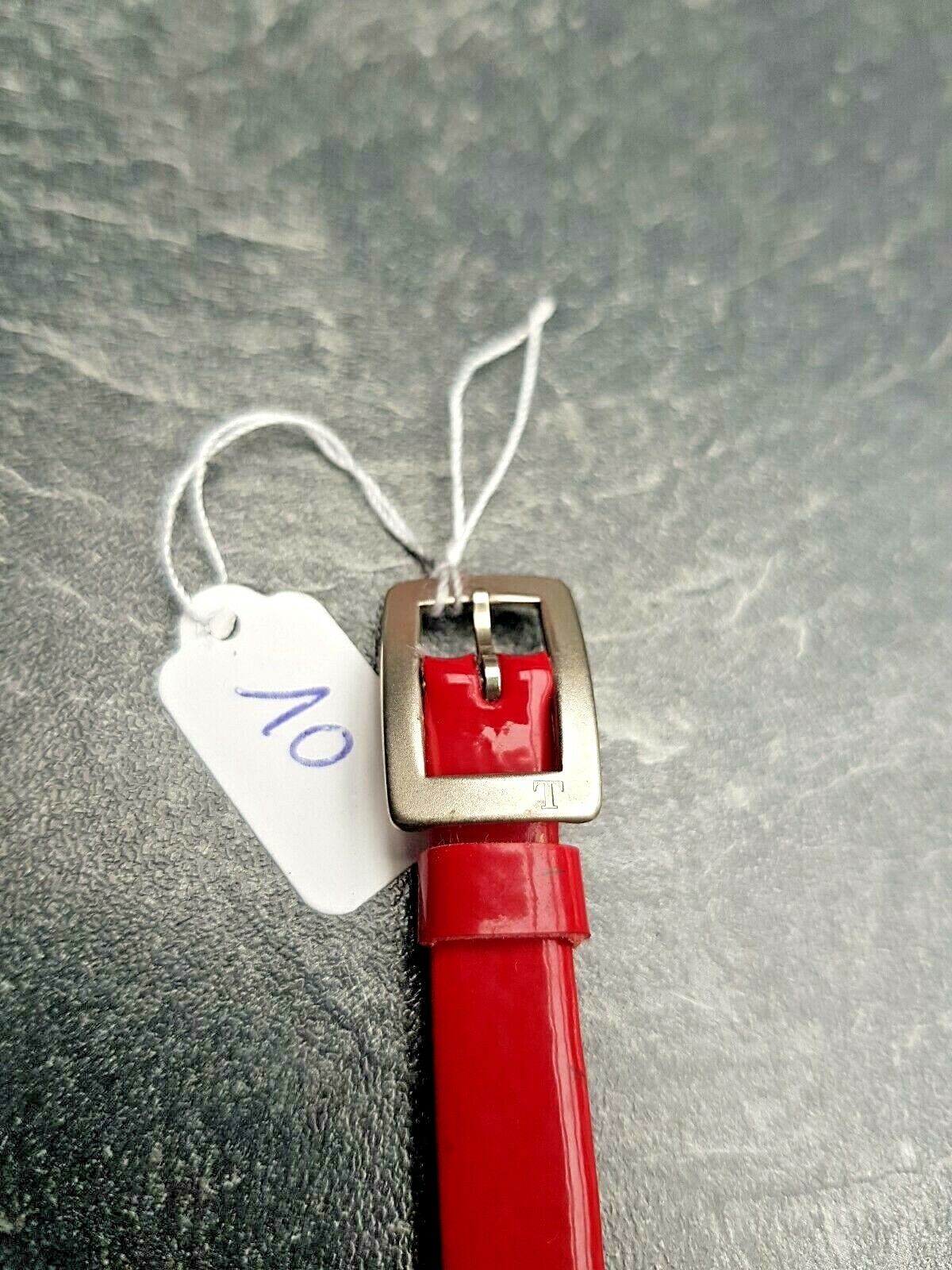 Bracelet TISSOT 10 mm cuir rouge pour faire revivre l'histoire de votre montre - 4
