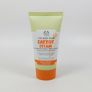 carrot cream moisturizer