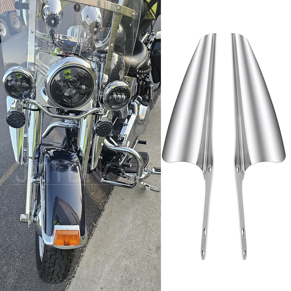For Harley Heritage Softail Classic 95-23 Front Fork Mount Wind