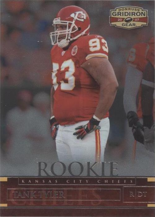 2007 Donruss Gridiron Gear Tank Tyler #191 - 1 of 2