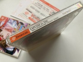 Sega Dreamcast Capcom vs SNK Millenium Fight 2000 Japan JP DC w/Reg Card U210