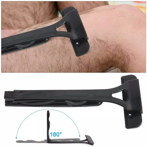 Rasoio 17" Groomer set depilazione gambe corpo intero manico lungo-schienale - Foto 7 di 11