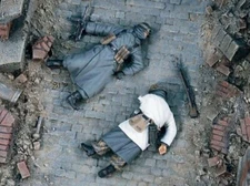 1/35 Scale WWII Fallen Soldiers Diorama Figures Military Miniatures Unassembled