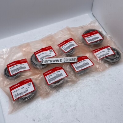 Genuine Honda S2000 AP1 AP2 S2K Transmission Gearbox Bearings Set of 8 OEM NEW