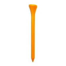 500 x 3 1/4" Wooden Golf Tees - Neon Orange