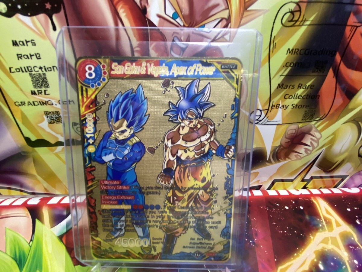 【美品】Son Goku & Vegeta Apex of Power Son Goku & Vegeta, Apex of Power - Universal Onslaught