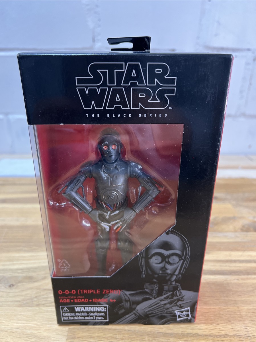 Star Wars Black Series Triple 0-0-0 (Triple Zero) #89 NIB - Free
