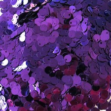 Sequins Purple 6mm Paillettes / Flat Top Hole 750 pieces Loose
