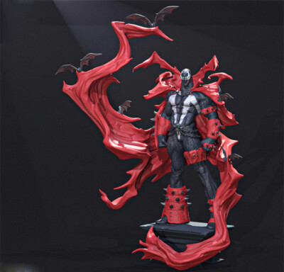 Spawn 3D Print Garage Kit Figure Model Kit Unpainted Unassemble GK 1/8 1/6 1/4