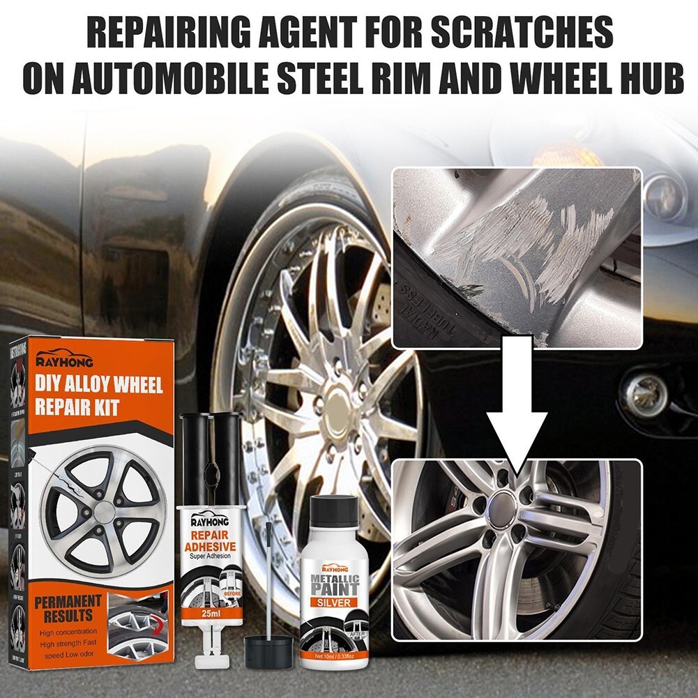 Innovative Alloy Wheel Scratch Repair Kit Make Your Wheels Shine Like