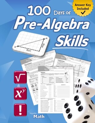 Pre-Algebra Skills: (Grades 6-8) Middle School Math Workbook (Prealgebra: E...