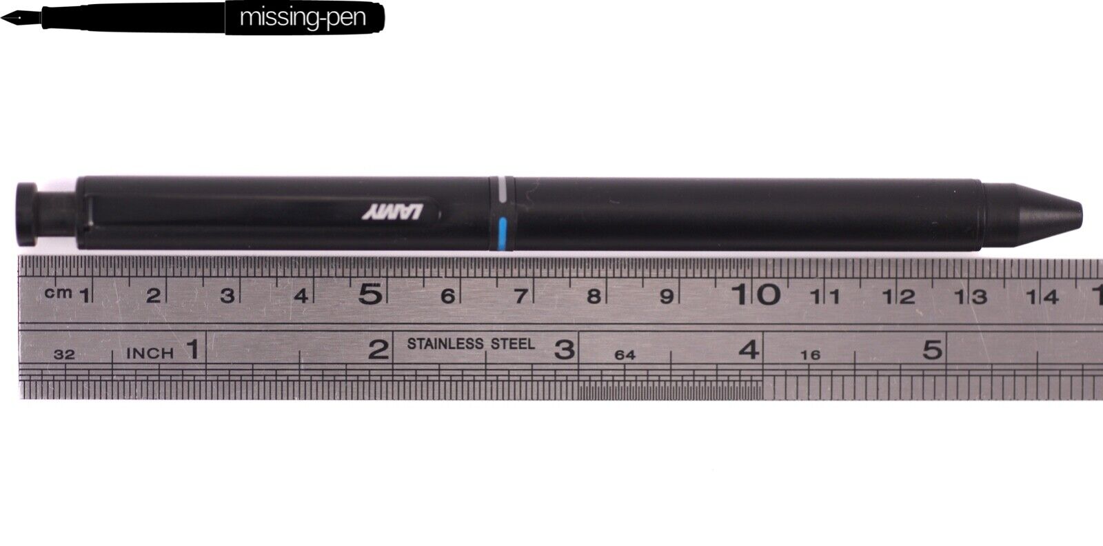 kromme Hond Meerdere Lamy st tri Pen Matte Black Ballpoint Pen (Blue / Red) and Pencil (model  746) | eBay