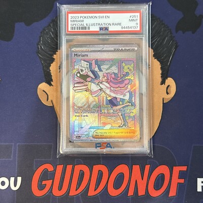 PSA 9 MINT 2023 Pokemon Scarlet & Violet MIRIAM #251 Special