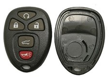 Replacement Key Fob Case Shell Fit for Chevy Suburban Tahoe Traverse/GMC Black