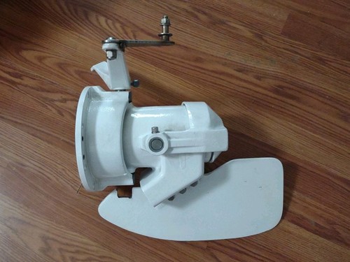 American Turbine Jet Drive Split Bowl Complete Steering Nozzle with Rudder Berk