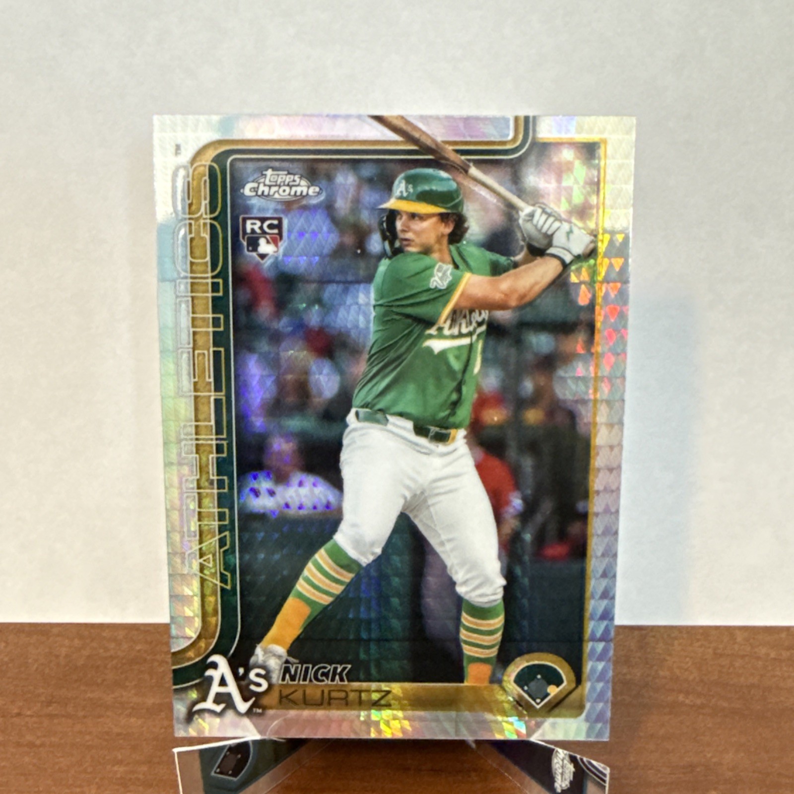 2025 Topps Chrome Update - Nick Kurtz #USC178 Prism Refractor (RC)