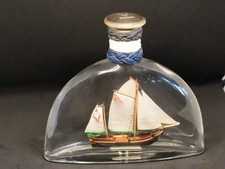 Flaschenschiff Buddelschiff in Standflasche, Handarbeit aus Deutschland, Unikat
