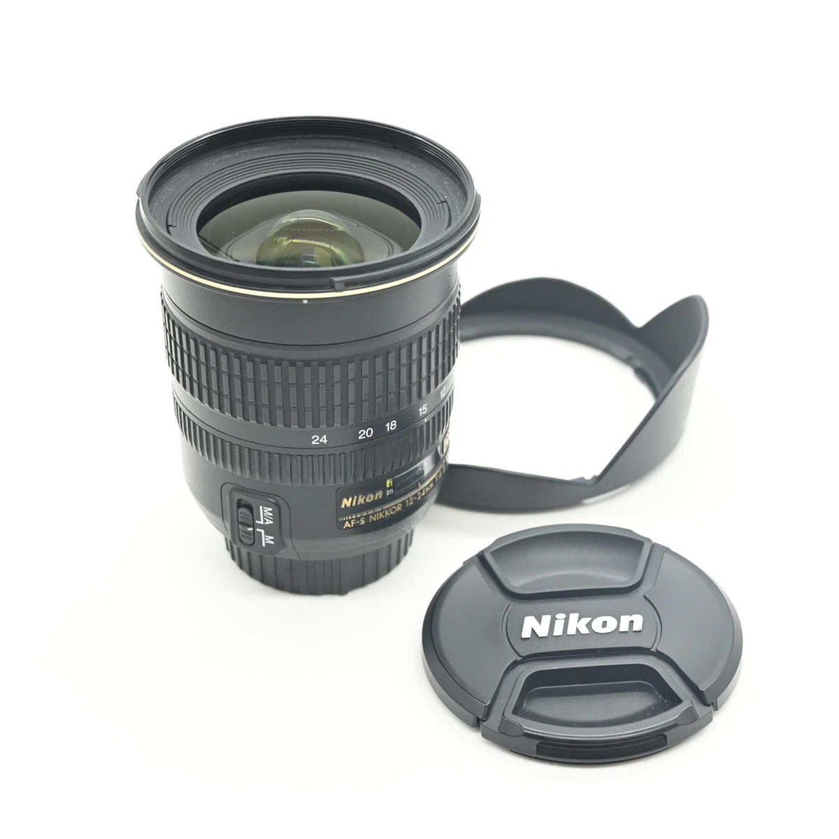 Nikon AF-S 12-24mm F/4 DX ED-IF – Objectif Ultra Grand-angle Pour Reflex Nikon – État Correct, Quelques Traces D’usure – Idéal Pour Paysages Et Architecture