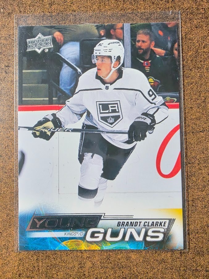 2022-23 Upper Deck Young Guns Brandt Clarke Rookie Los Angeles Kings #470