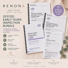 SEPT 2026 Bundle Ofsted Early Years Inspection Toolkit Printed  FREE POSTAGE