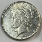 1925-S $1 Peace Dollar 90% Silver San Francisco US Coin - BETTER DATE!