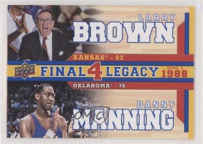 2013 University of Kansas Final 4 Legacy Duos Larry Brown Danny Manning 0q3
