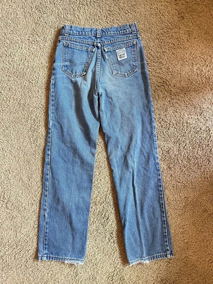 Jeans Levi Strauss vintage años 80 marca blanca Foto 3 de 4