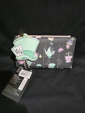 Loungefly Disney Alice In Wonderland Happy Unbirthday Snap Wallet Brand New