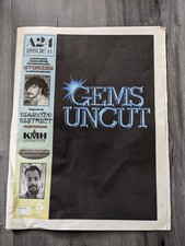 Uncut Gems rare zine newspaper a24 promo sandler safdie bros poster film movie 