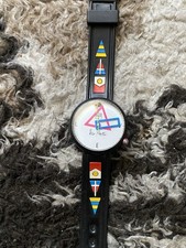 Alain Silberstain Klok Orologio Da Collezione | Russia Quadrante 30mm Al Quartz.