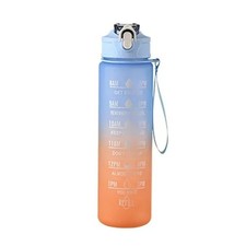 Sports Water Bottle Gym Travel Drinking Leakproof Bottle With Straw BPA-Free UK