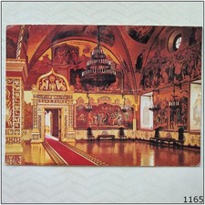 Moscow Kremlin Faceted Palace Ceremonial Hall 1987 Postcard (P1165)