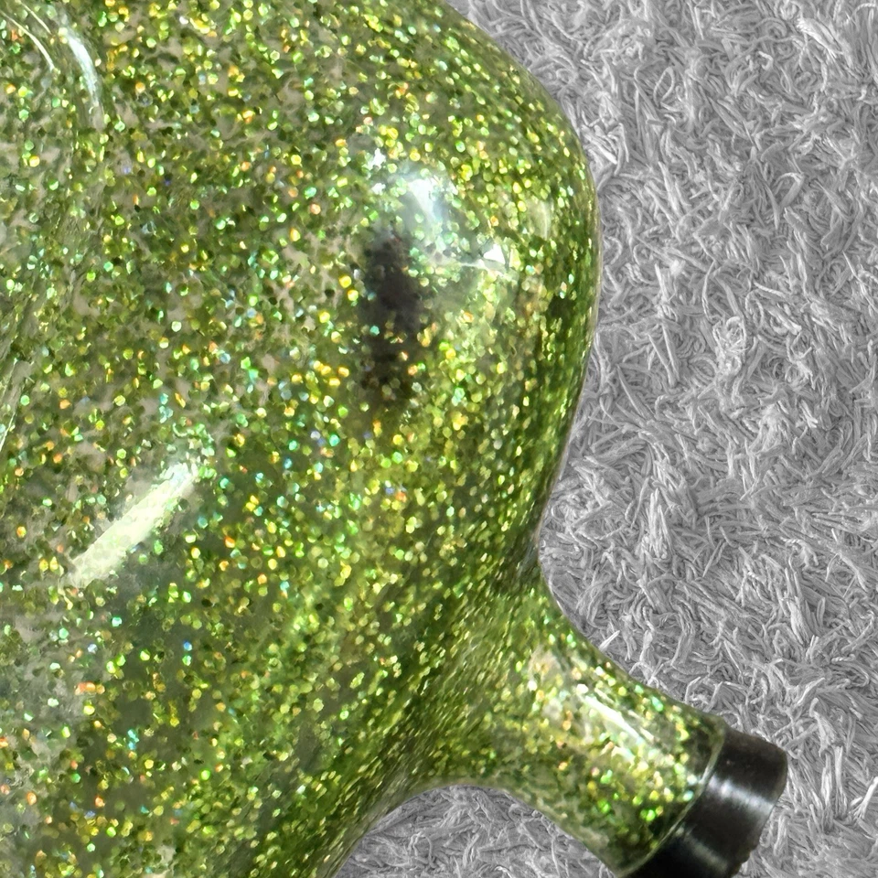 Jeffrey Campbell Tacones Jalea Brillo Verde EE. UU. 7 Y2K Fairycore Barbiecore PVC Foto 4 de 4